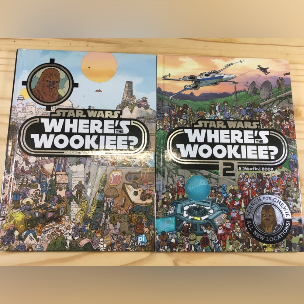 Star Wars Where's the Wookiee? The Collection (Part 1 and 2)A Look and Find Book